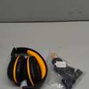 KOFIRE Wireless Gaming Headset, 2.4GHz USB Gaming Headphones with Bluetooth 5.4, 53MM 3D Stereo Sound, 65H Battery, ENC Noise Canceling Mic, 3.5mm Wired, for PS5, PC, PS4, Mac, Switch, Black-Orange