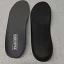 Plantar Fasciitis Feet Insoles Arch Supports Orthotics Inserts Relieve Flat Feet, High Arch (Mens 12-12 1/2 | Womens 14-14 1/2) (Gray)