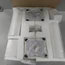 Vintage Table Lamps Set of 2, 3-Way Dimmable Touch Buffet Lamps with 2 USB Ports, 33'' Bedside Nightstand Lamps with Linen Shades, Rustic Farmhouse Table Lamps for Living Room Bedroom, Washed White