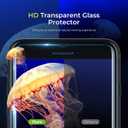 3 x ORIbox Glass Screen Protector for iPhone 11 ,XR (6.1 Inch) Tempered Glass Screen Protector, 3-Count (Pack of 1) Clear