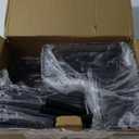 Orimade Rustproof 3 Tier Floor Standing Corner Shower Caddy Organizer with Toothbrush Holder, Large Spacing Floor Shower Shelf Rack Storage Stands with Hooks for Bathroom Kitchen, Black