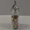 Bormioli Rocco Quattro Stagioni, 13.5 Oz Olive Oil Dispensers with Weighted Pourer, Durable Glass, Made in Italy