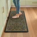 Collive Cushioned Anti Fatigue Kitchen Sink Mats, Olive Green 20"x39"