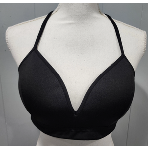 Athleta Pullover Women`s Black Sports Bra - Size Small