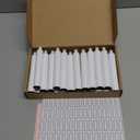 48 Pcs Empty Aluminum Paint Tubes Aluminum Paint Tubes Empty Aluminum Tube 20Ml for Making Paint and Store Remaining Paint Acrylic Oil with 4 Label