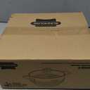 SUNHOUSE 5 Quart Stainless Steel Steamer Insert  Multi-Purpose Soup & Food Steamer with Stay-Cool Handles & Heavy-Duty Glass Lid  Fits Various Pot Sizes (8", 9", 9.5")