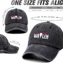 Walen Funny Retro Washed Cotton Baseball Cap, Adjustable Lightweight and Breathable Unisex Outdoor Hiking Sport Sun Hat, Birthday Gifts for Mom Dad Manager Supervisor Friend Bestie Coworker Boss (Gray)