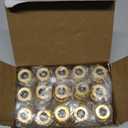 3/4 Inch FHT x 3/4 Inch MHT Brass Hose Bib Backflow Preventer,Vacuum Breakers Outside Faucet, Garden Hose Bib for Outdoor Faucet15 pack