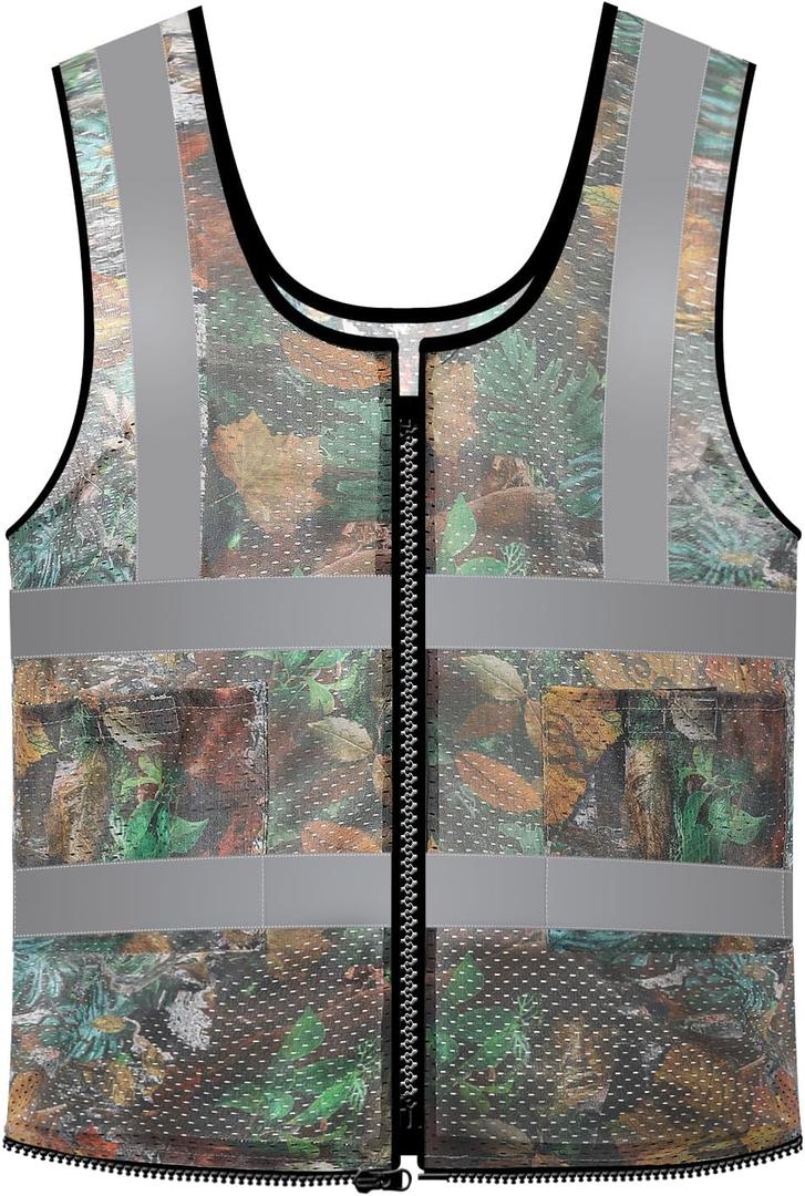Hunting VestsCamouflage VestCamo Hunting Safety Vest (XL)