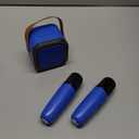 Mini Karaoke Machine for Kids Adults, Portable Bluetooth Speaker with 2 Wireless Karaoke Microphones Player, 2025 TOP Birthday for Girls 3,4,5,6,7,8+Year Old Toddler Toys (Deepblue)