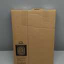 Mayfair Linden Slow Close Toilet Seat, Non Slip Heavy Duty Wood, Easy Install, Elongated, White