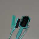 Curl Defining Brush, Curly Hair Brush Products for Effortlessly Detangling Shaping and Styling Women's Men's Curls on All Wet or Dry Hair Types, Reduces Frizz (Green 1PC)