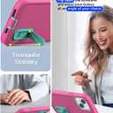 AICase for iPhone 13 Mini Case Built-in Kickstand with Glass Screen Protector+Camera Lens,Heavy Duty Drop Protection Full Body Rugged Shockproof Military Protective Tough Durable Cover_5