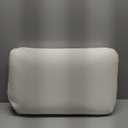 NUITIQUE Natural Latex Sleeping Pillow, Medium Firmness, for Side, Back, Stomach Sleepers 24 × 16 inches.