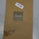 Floroom 15 Inch Round Braided Placemats Set of 4, Washable Heat Resistant Cotton Polyester Circle Place Mats for Kitchen Dining Table - White