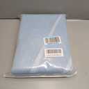 FANLI 2 Panels Star Blackout Curtains for Kid Girls Bedroom Living Room Darking Stripe Double Layer Star Cut Out Wall Home Decor Gradient Grommet Window Curtains (Blue 63L)