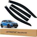 Window Visors Rain Guards for Volkswagen Taos 2021 2022 2023 2024 Accessories, Wind Deflectors Vent Shades for Volkswagen Taos