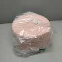 LIYH 120 Pcs Pink Plastic Plates Disposable Set Includes 60 Dinner Plate 10.25" & 60 Dessert Plate 7.5" with Elegant Gold Rim for Party Birthday Baby Shower Easter