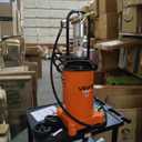 VEVOR Grease Pump, 3 Gallon Air Grease Pump with 13 ft High Pressure Hose and Grease Gun, 12L Pneumatic Grease Pump with Wheels, Portable Lubrication Grease Pump
