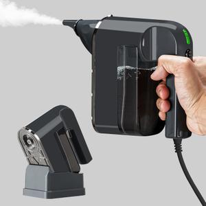 Spurgehom Handheld Steam Cleaner, 25S Quick Heating Portable Steamer with Visible Water Level,15-Piece Accessory Set Fast Heating for Car, Carpet, Upholstery, Couch, Tile, Windows Cleaning