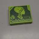 SubSahara Authentic African Net Sponge - 2 Pack Exfoliating Bath & Shower Loofah Sponge for Body & Face, Gentle Scrubber for All Skin Types, Travel, Durable (Olive Green & Light Green)