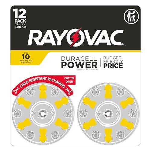 Rayovac Size 10 Hearing Aid Batteries (24 Pack) Rayovac Size 10 Hearing Aid Batteries (24 Pack)