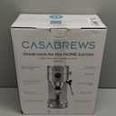 CASABREWS 5418 PRO Espresso Machine 20 Bar, Upgraded Espresso Maker with Powerful Steam Milk Frother, Stainless Steel Coffee Machine with Fast Heating System for Cappuccino, Latte, Silver