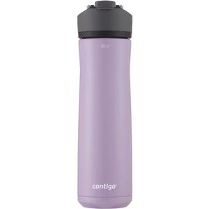 Contigo Cortland Chill 2.0 24oz. Insulated Stainless Steel Water Bottle with AUTOSEAL Lid Lavender (24oz (Single Pack))