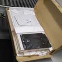 Furinno Econ Multipurpose Home Office Computer Writing Desk, White/Black