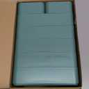 CHANCETSUI 11-Piece Stackable Drawer Organizer Set, Multi-size Desk Drawer Organizer Trays Vanity Storage Bins for Storing Makeup, Stationery, Utensils in Bathroom Dresser, Office and Kitchen (Green)