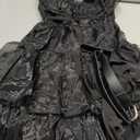 Gee-Azzy Black Costume Dress For Girls Kids Cosplay Dress Up Halloween Outfit Christmas Costumes Party, Size:  9–11Y