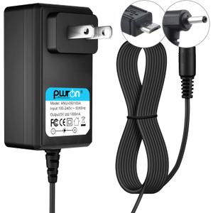 PwrON DC 5V Adapter Fits for Motorola MBP33S MBP36S MBP36XL MBP38S MBP41S MBP43S MBP843 MBP853 MBP854 MBP855 MBP-33SPU MBP33SBU MBP36SBU MBP36S-PU Video Baby Monitor Power Supply Cord