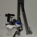 Premium Steel Overhead Camera Mount Desk Stand with 1/4 Screw Head Adapter for Stable in Overhead Video Baking Making Demo Videos Live Streaming Online Courses 