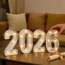 Graduation Decorations 2026 Light up Numbers Class of 2026 Decorations College Preschool Kindergarten High School Grad Party Decor Centerpieces LED Letters Sign Tables Wall Decor