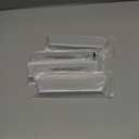 Quluxe 5 Inch Black Recessed Pull Zinc Alloy Flush Pull Recessed Handles with Screws for Drawers, Cabinets, Bathroom Cabinet (Pack of 4)