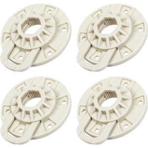 4 PACKS W10528947 Washer Basket Driven Hub Kit Part by BlueStars - Compatible with Maytag Whirlpool Kenmore Washers - Replaces AP5665171 W10396887 W10528947VP PS6012095