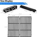 Genesis II E-310 Grill Parts Replacement for Weber Genesis II Grill Parts GS4 Genesis 2 Grill Grates II E-310 E-315 E-325S II E-315 II E325 II E-335 II S-310 Flavorizer Bars Heat Deflectors