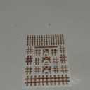 5D Embossed Christmas Nail Art Stickers Gold Bear Nail Stickers Self-Adhesive Wreath Xmas Tree Gingerbread Snowflakes Nail Decals for Women Girls Winter Xmas Holiday Manicure DIY Nail Supplies