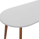 NEWISHER Fitted Oval Tablecloth 48 x 68 Inch Elastic Table Cloth, Stretch Spandex Table Cover Silver Washable Polyester Top Cap Cover for Dining Picnic Camping Indoor and Outdoor