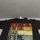 Its Me Hi Im The Dad Its Me Fathers Day Funny for Men T-Shirt, L
