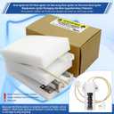 WB13K21 Gas Range Oven Igniter,Oven Igniter for G-E Frigi-daire Hot-point Ken-more Sam-sung Gas Oven Igniter 5303935066,WB13K0021,WB13K10026, WB13T10045,Replace DG94-00520A Norton 501a,AP2020569 Etc.