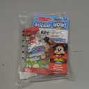 Melissa & Doug Sticker Wow! Disney Mickey Mouse Bundle: 24-Page Activity Pad, Stamper, 500 Stickers, Mini Pad, Arts and Crafts Fidget Toy Collectible Character