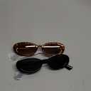 miyya Old Money Polarized Oval Sunglasses  2025 Edition, UV400 Protection, Feather-Light Fit & Trendy Colors (Black/Leopard Beige)