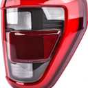 Dynast LED Right  Side Tail Light Lamp w/Blind Spot Replacement for Ford F150 2021 2022 2023 ML3Z13405D ML3413B505CA