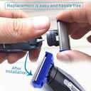 Mens Hair Trimmer & Body Shaver that Trims, Edges, Shaves, and Grooms - Rechargeable Beard Trimmer for Men