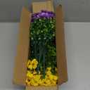 Artificial Flowers Outdoor Fake Plants, Faux Silk Flowers Plastic Plants for Outdoors Indoor Outside Front Porch Hanging Planter Window Box Garden Home Spring Decoration, 14 Pack (Mix) (14 Bundles(Upgrade))