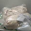 AIKASY Taupe Comforters King Size Set, Vintage Boho Chic Farmhouse Bedding Sets Shabby Ruffle Queen Bed Comforter Bedding 3PCS1 Comforter and 2 Pillowcases