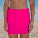 GRAPENT Swim Skirts for Women High Waisted Side Split Bikini Tankini Swimwear Bathing Suit Bottoms Beach Vacation Outfit XL