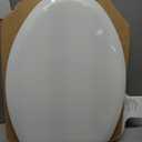 Mayfair NextStep Toilet Seat with Built-In Potty Training Seat, Slow-Close, Removable that will Never Loosen, ELONGATED, White