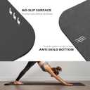 Yoga Mat Non Slip, Pilates Fitness Mats, Eco Friendly, Anti-Tear 1/4" Thick Yoga Mats for Women, Exercise Mats for Home Workout with Carrying Sling and Storage Bag